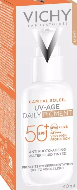 VICHYCapital Soleil Capital Soleil Uv-age Daily Pigment Light SPF50+ 40 ml