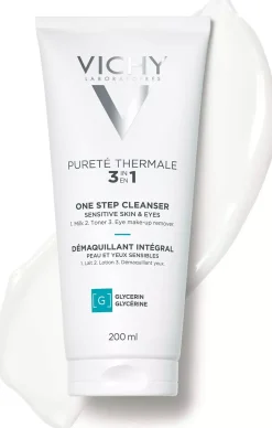 VICHYPureté Thermale 3-i-1 ansiktsrengöring 200 ml