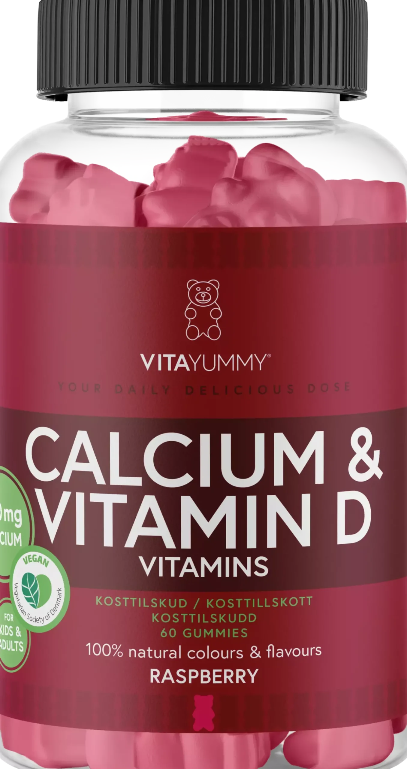 VitaYummy Calcium & Vitamin-D 60 stk