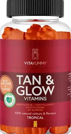 VitaYummy Tan & Glow Tropical 60 stk