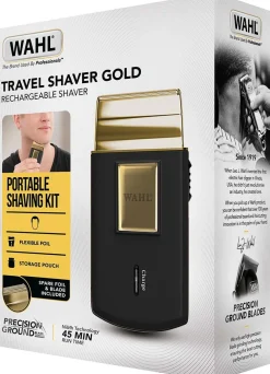 Wahl Travel Shaver Gold
