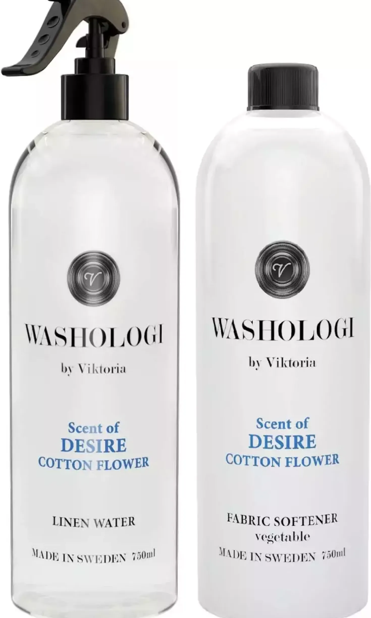 Washologi Desire Bundle Fabric Softener 750 ml & Linen Water 750 ml
