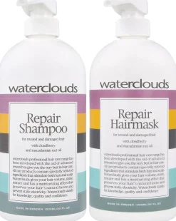 WatercloudsRepair Shampoo 1000 ml & Hairmask 1000 ml