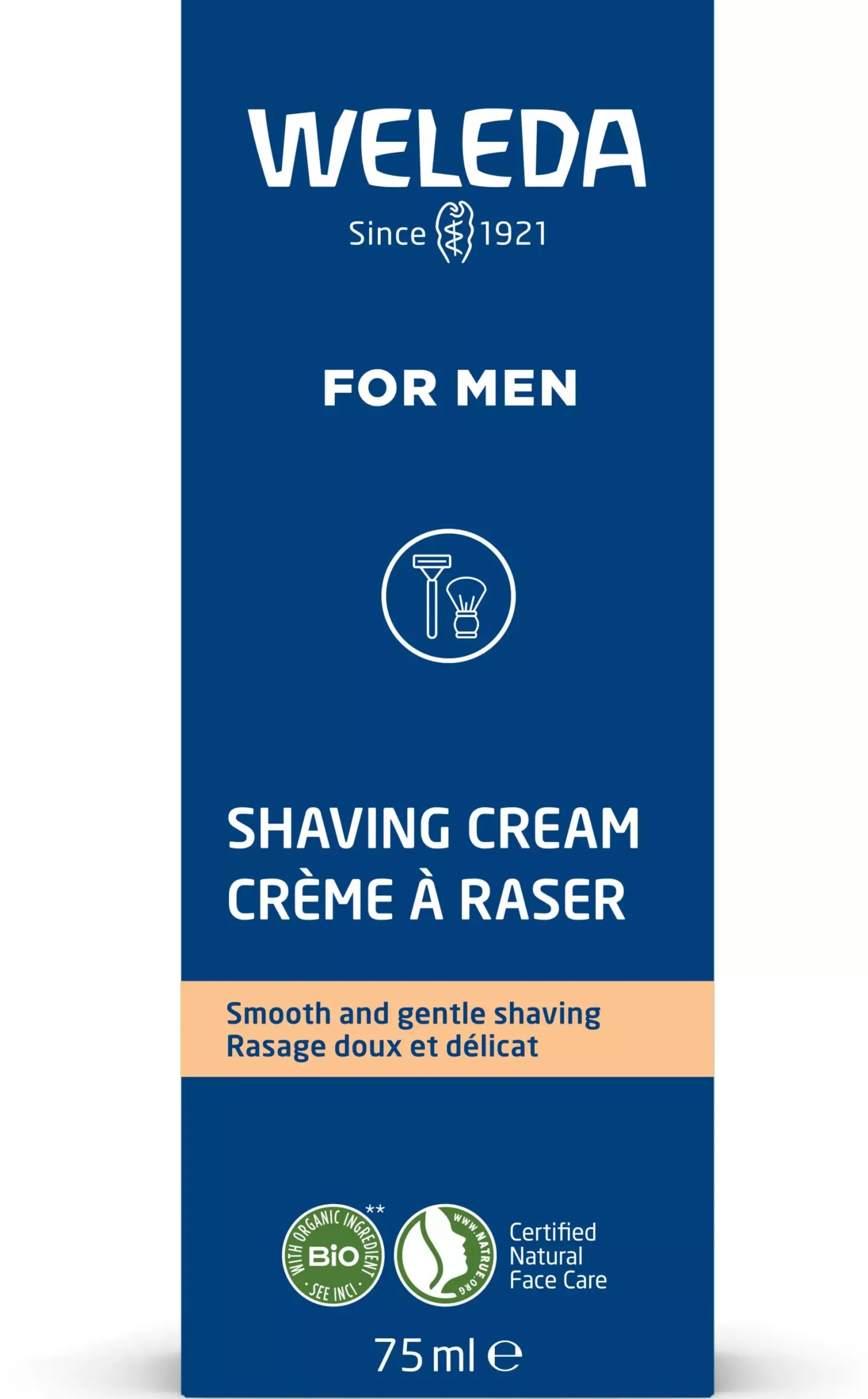 WeledaFor Men Shaving Cream 75 ml