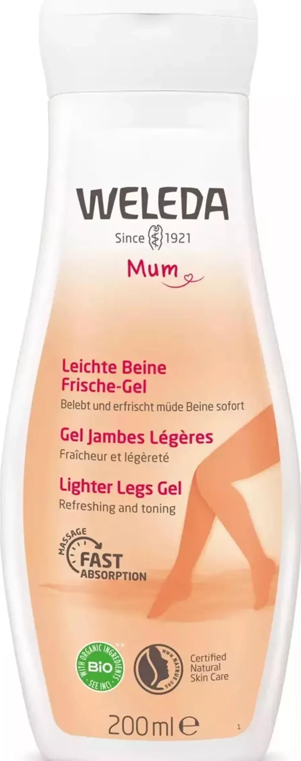 WeledaMum Lighter Legs Gel 200 ml