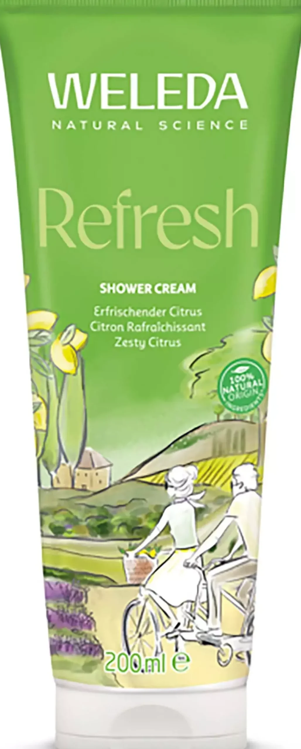 Weleda Refresh Shower Cream Citrus 200 ml