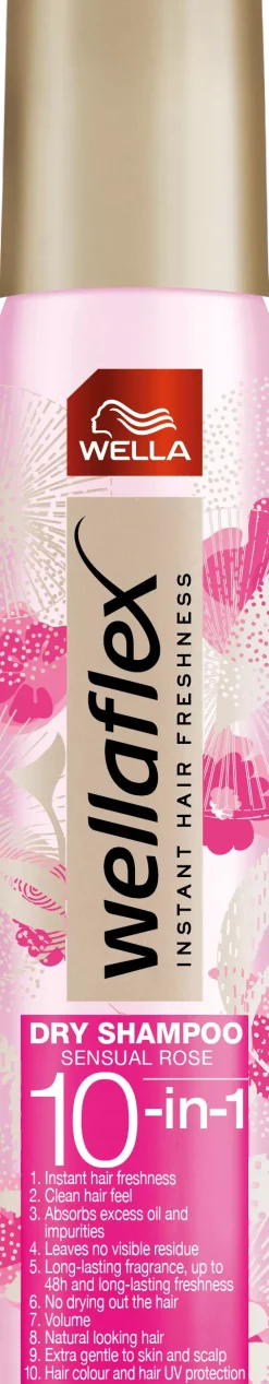 Wella Styling Wellaflex Dry Shampoo Sensual Rose 180 ml