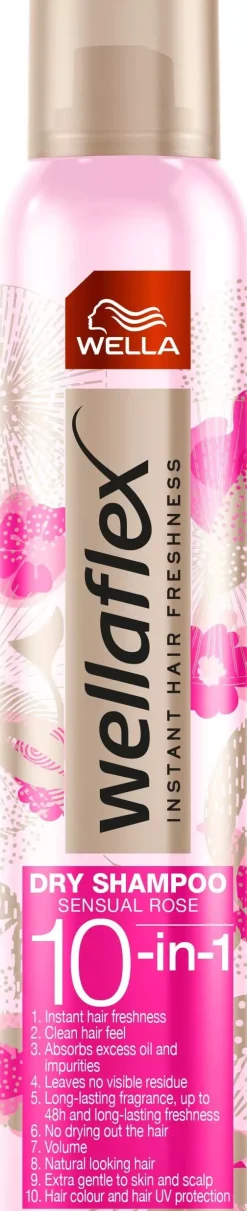 Wella Styling Wellaflex Dry Shampoo Sensual Rose 180 ml