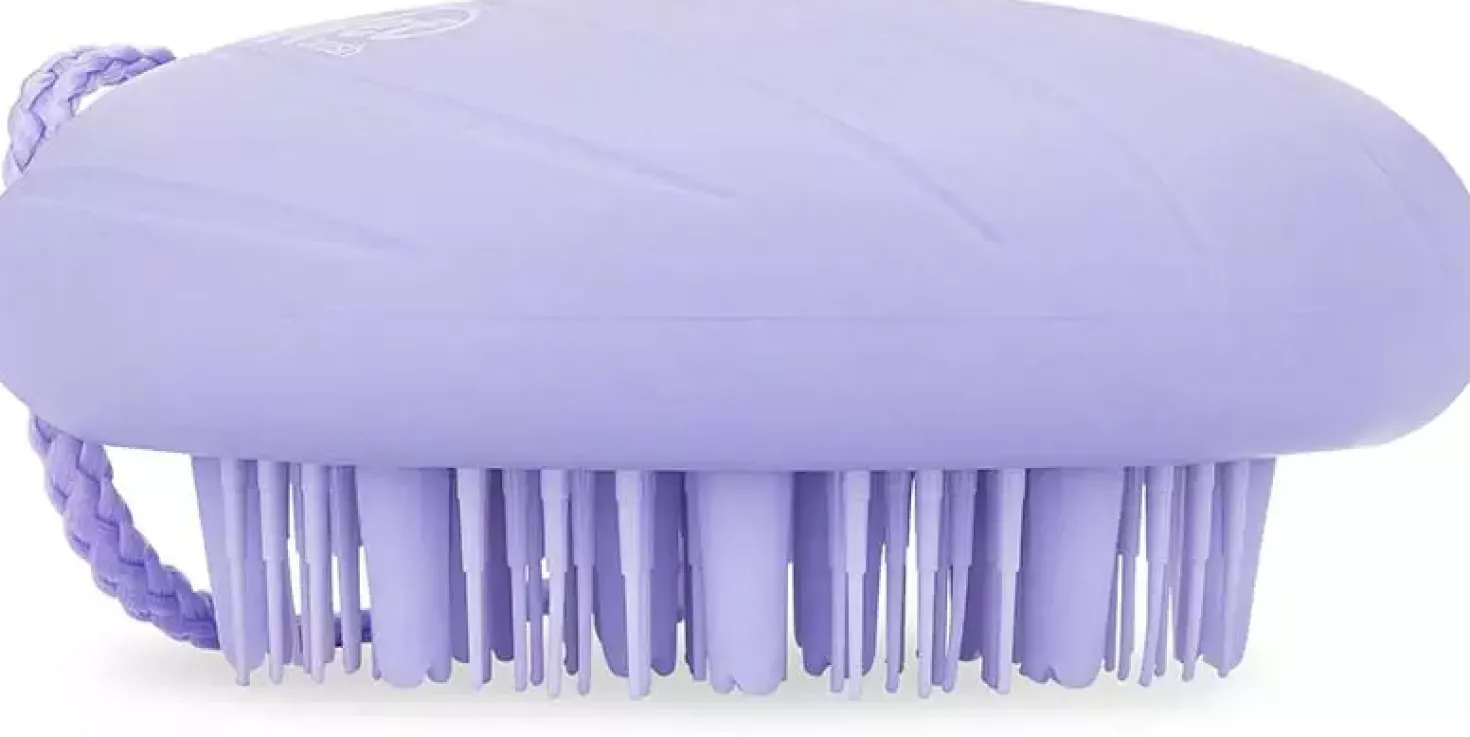 WetBrush Go Green Scalp Exfoliator/Massage Purple