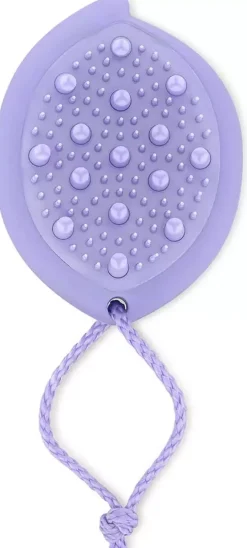 WetBrush Go Green Scalp Exfoliator/Massage Purple