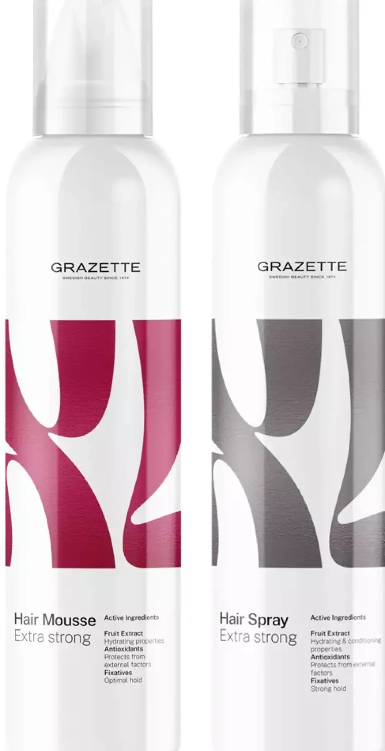 XL Hair Mousse Extra Strong 300 ml & XL Hair Spray Extra Strong 300 ml