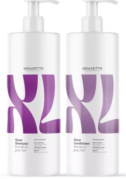 XLSilver Shampoo 1000 ml & Conditioner 1000 ml