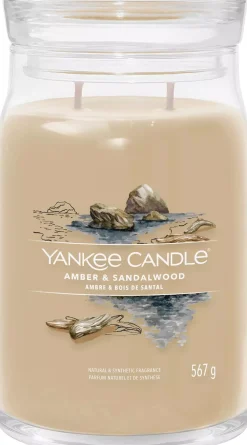 Yankee CandleAmber & Sandalwood Signature Jar Medium