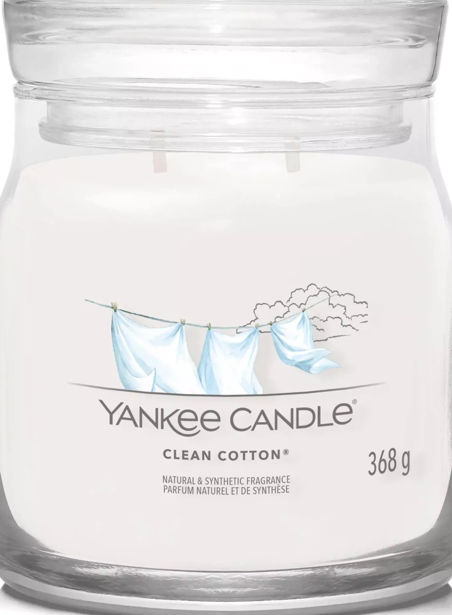 Yankee CandleClean Cotton Signature Jar Medium