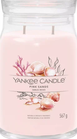 Yankee CandlePink Sands Signature Jar Medium