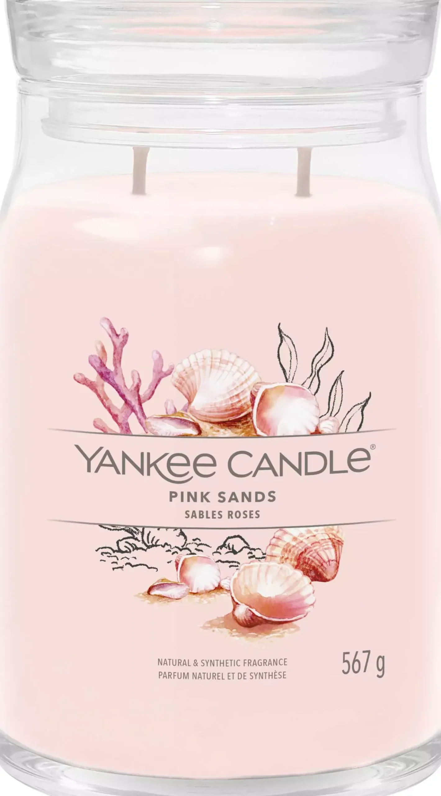 Yankee CandlePink Sands Signature Jar Medium