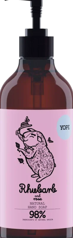 YOPEBotanical Hand Soap Rhubarb and Rose 500 ml