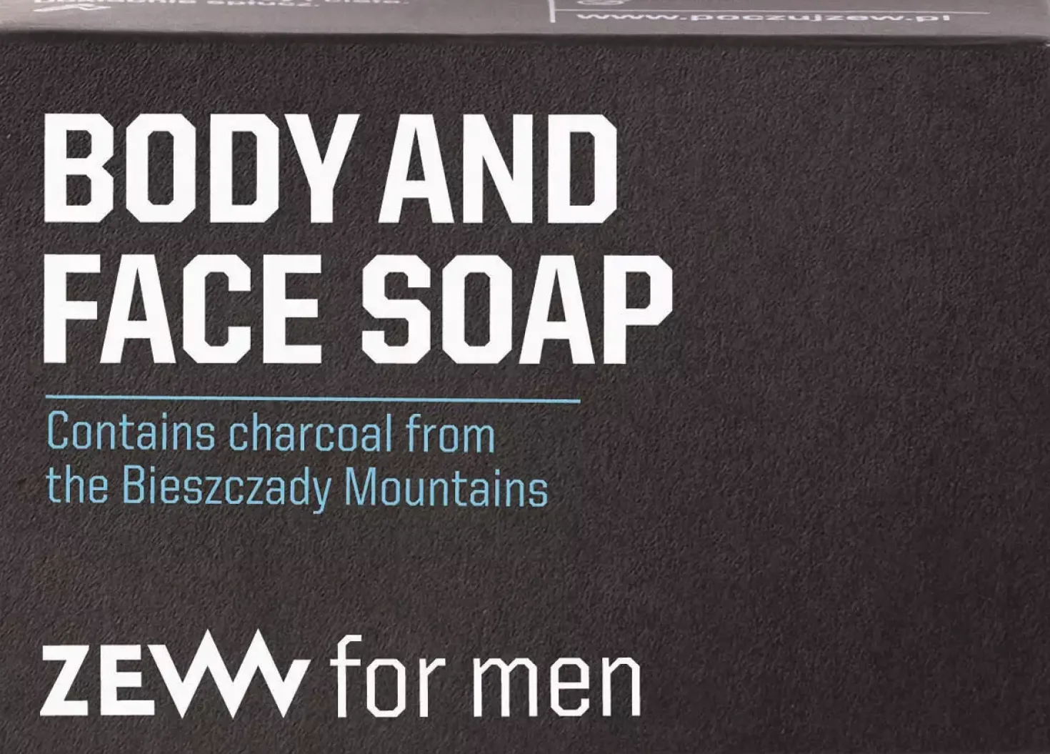 ZEW for Men Face and Body Soap 85 ml